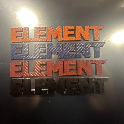 Rear Element Badge | Replica