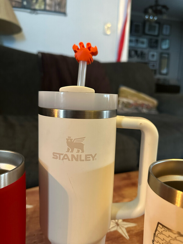 Stanley Mug • Crab Straw Topper