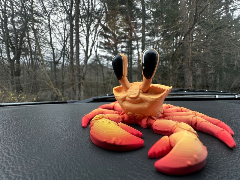 Gill the Crab · 3D Printed