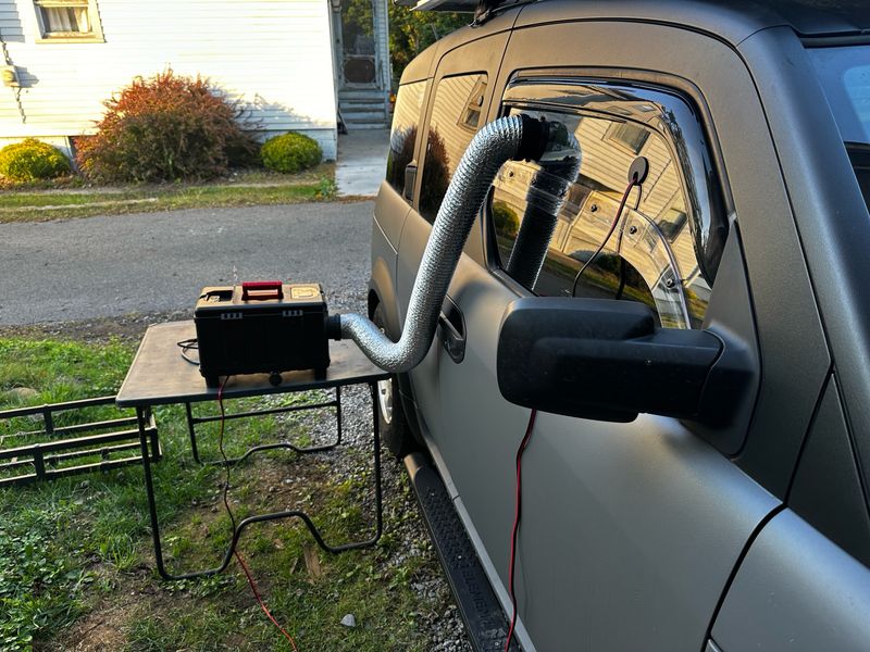 Heater Front Window Vent