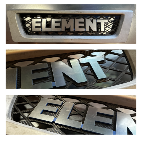 Grille Shield | Diamond Mesh & BIG Boss Badge | Lighting Options | 2003-2008