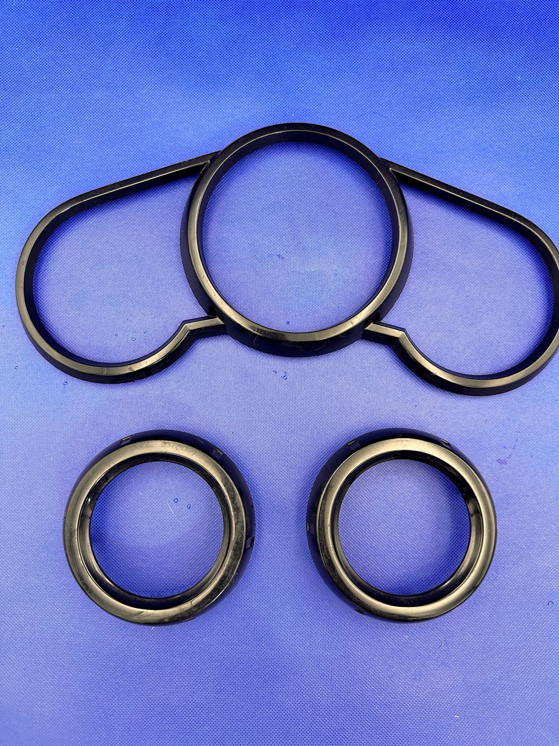 Gloss Black Vent Rings & Gauge Cluster Trim | 2007–2011 Honda Element