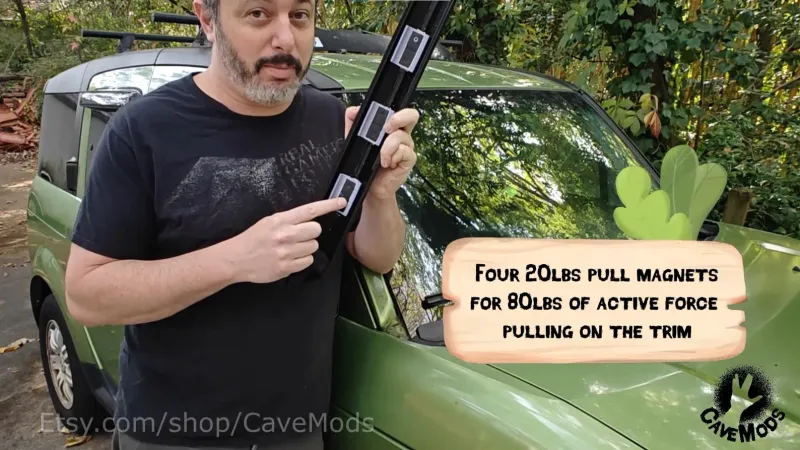 Windshield Trim Bracket Upgrade