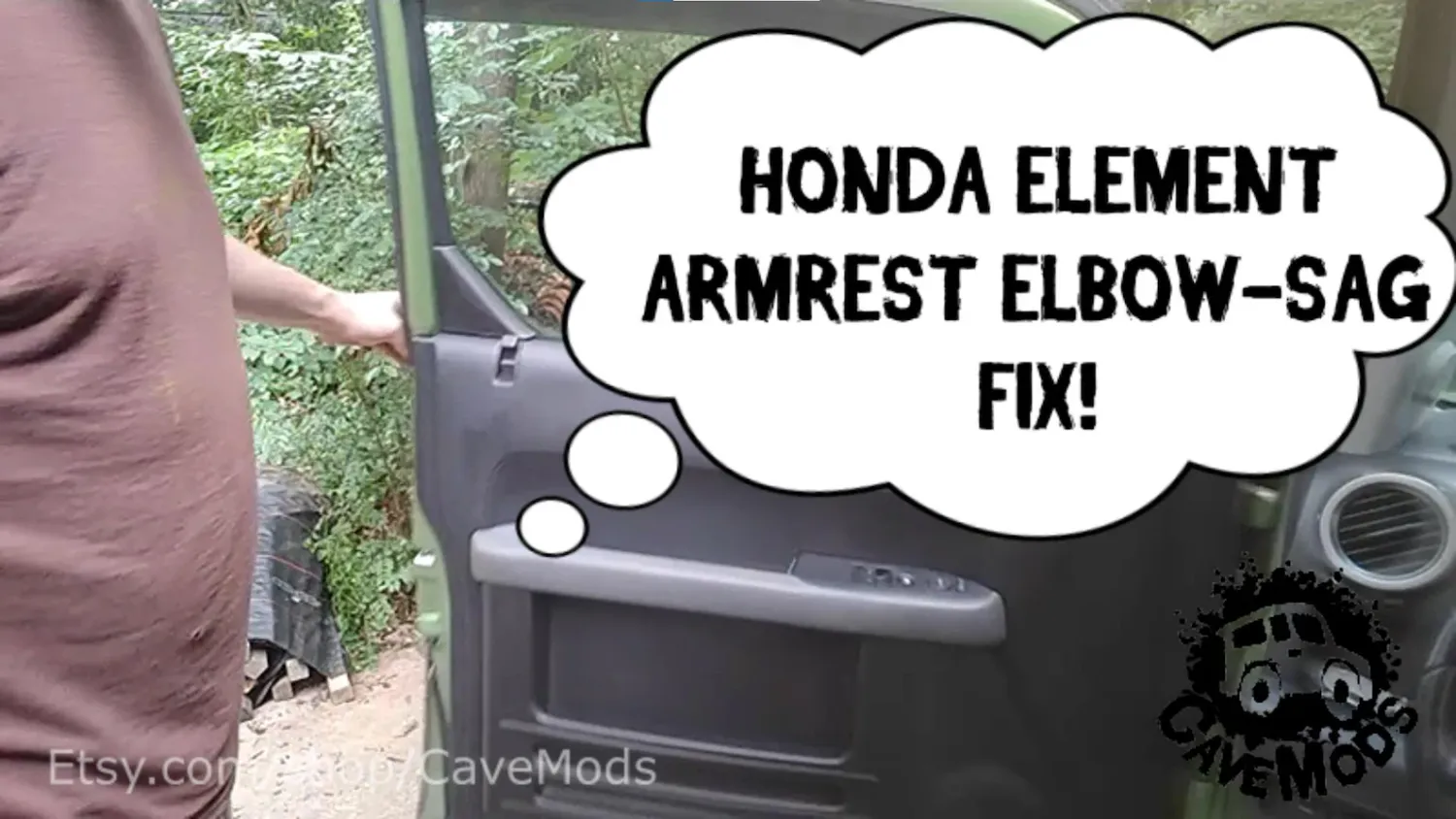 Honda Element Armrest Insert – Elbow Sag Fix