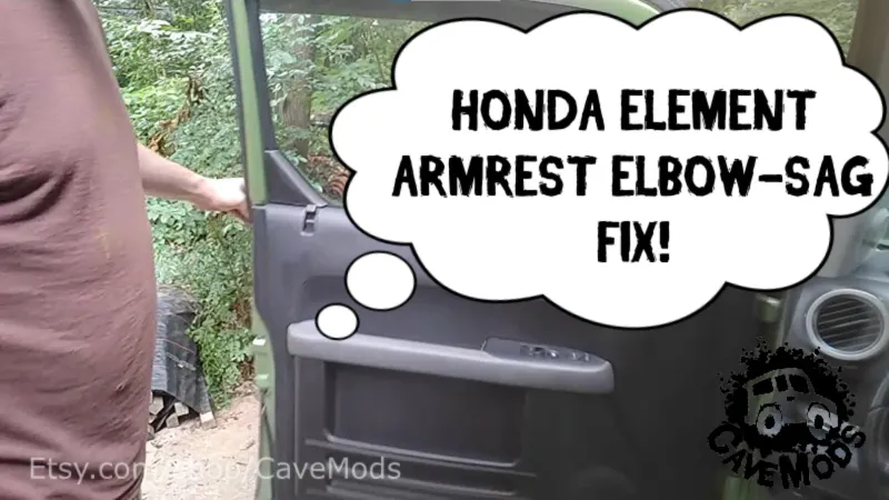 Honda Element Armrest Insert – Elbow Sag Fix Honda Element Armrest Insert – Elbow Sag Fix
