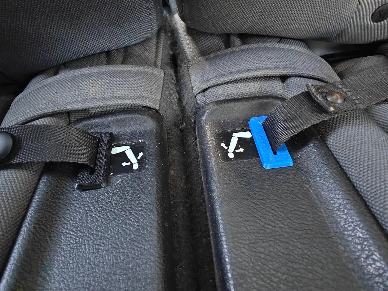 Strap Stoppers - Rear Seat Strap Fix
