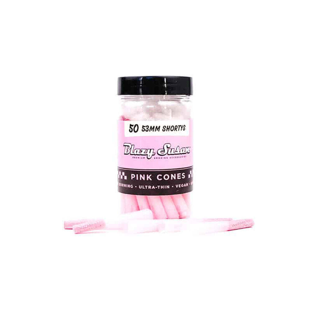 BLAZY SUSAN Shorty Pink Pre Rolled Cones | 50 Count