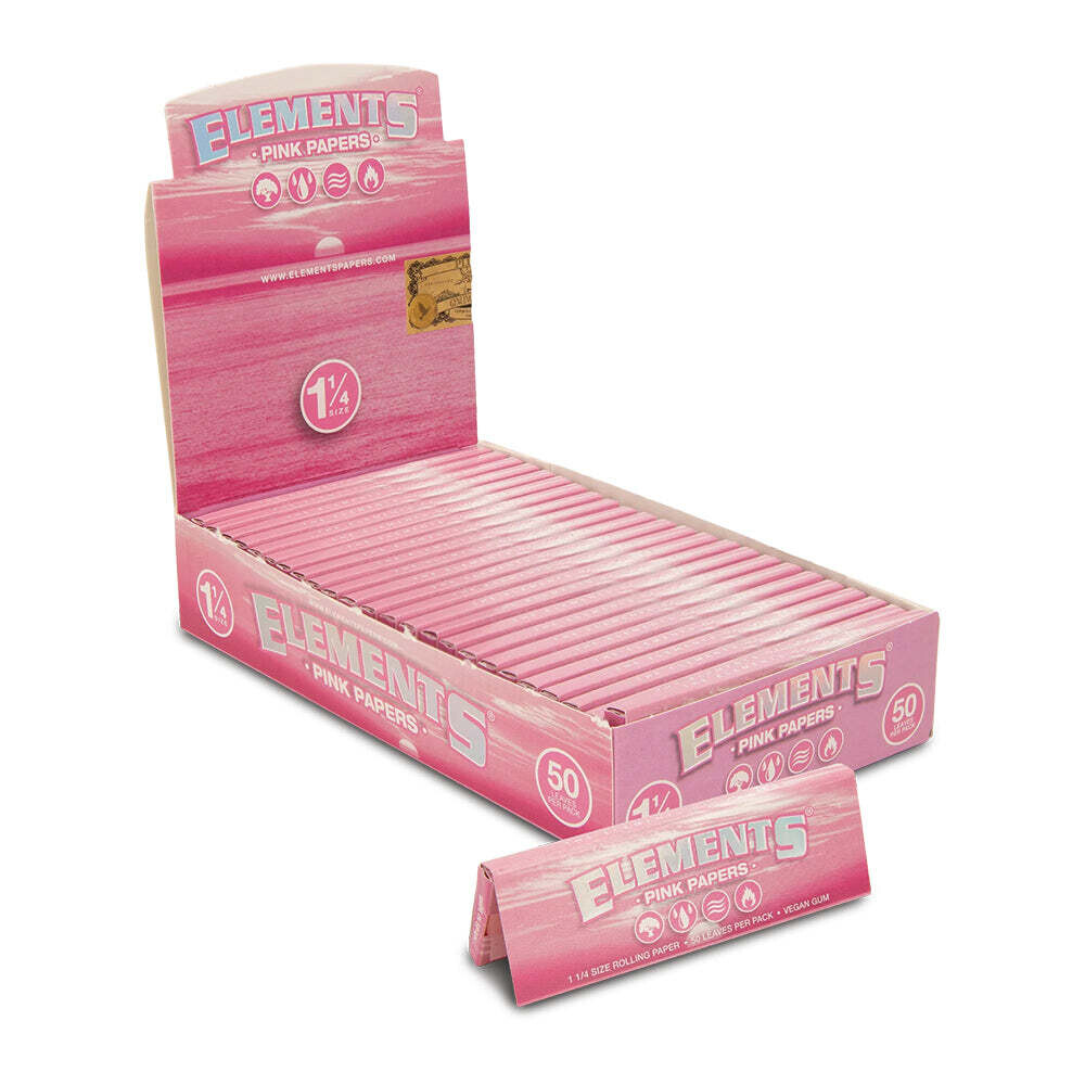 ELEMENT 1 1/4 PINK PAPERS 25CT