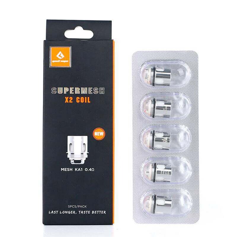 GEEKVAPE SUPER MESH X2 0.4OHM COIL (5PC/PK)