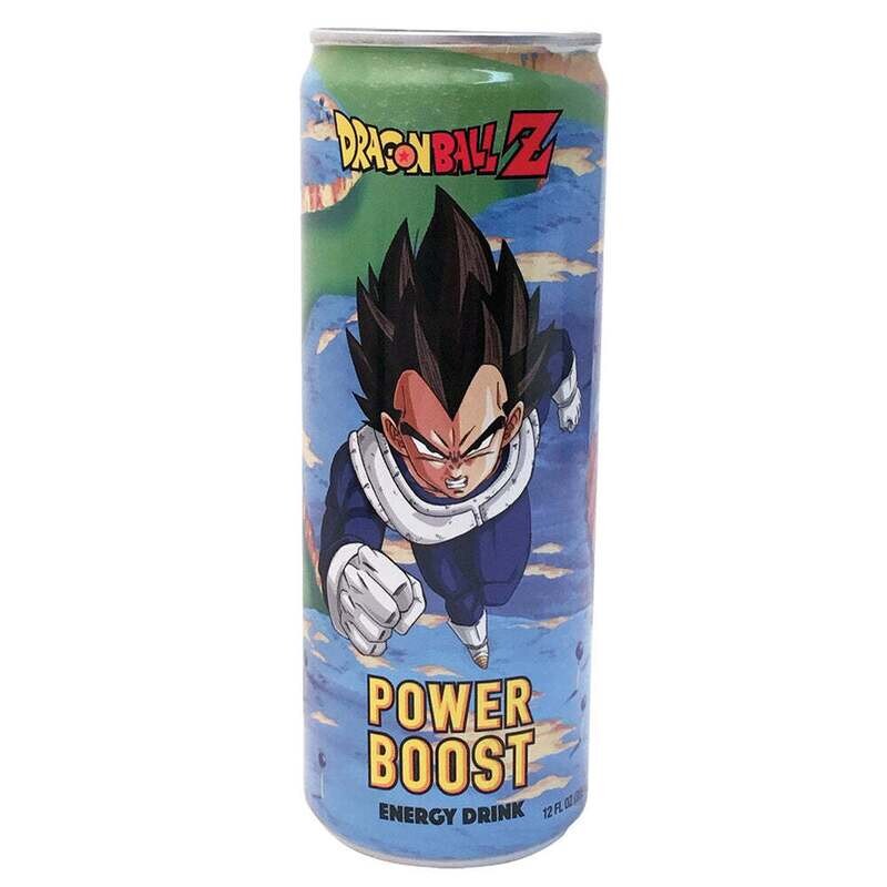 DRAGONBALL Z POWER BOOST ENERGY DRINK - 12PK