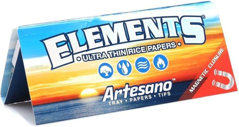 ELEMENTS ARTESANO KING SIZE SLIM ROLLING PAPERS