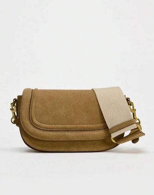 Bandolera Carmina en gamuza