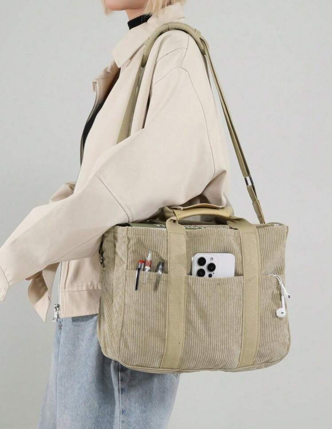 Tote bag A Corduroy