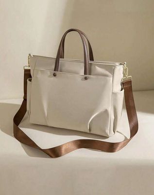Super Tote Bag- beige 
