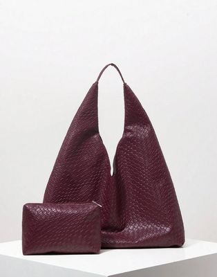Burgundy Bag