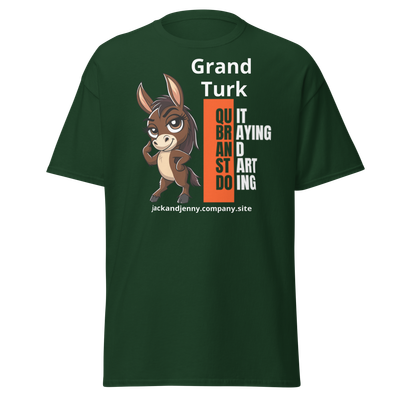 Unisex Classic Tee: JENNY/Quit Braying and Start Doing