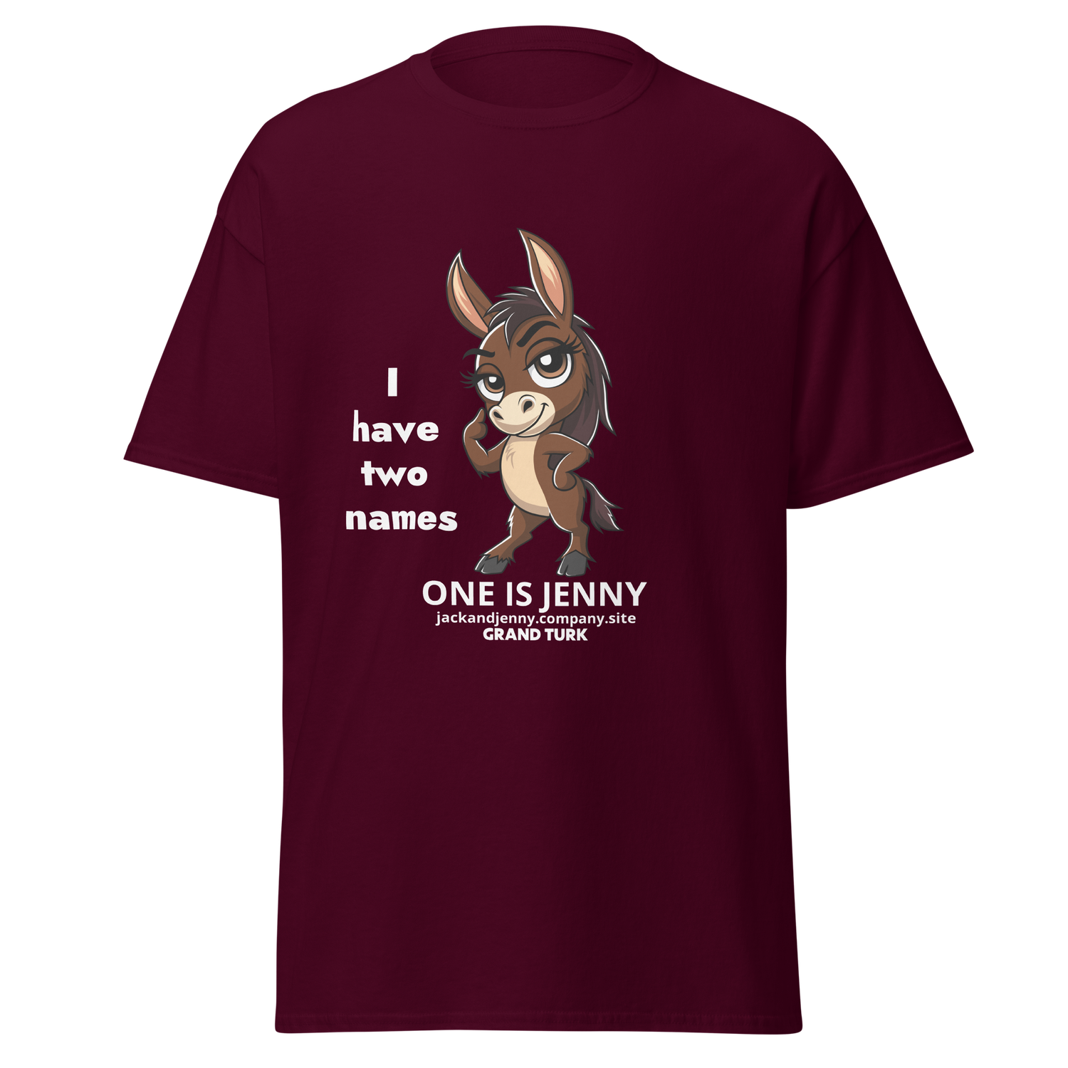 Unisex Classic Tee: JENNY/I have two names