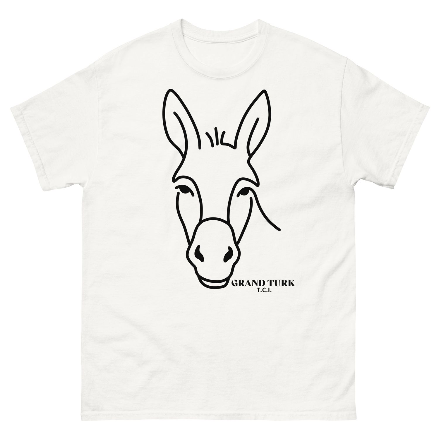 Unisex Classic Tee/Donkey Outline/GDT