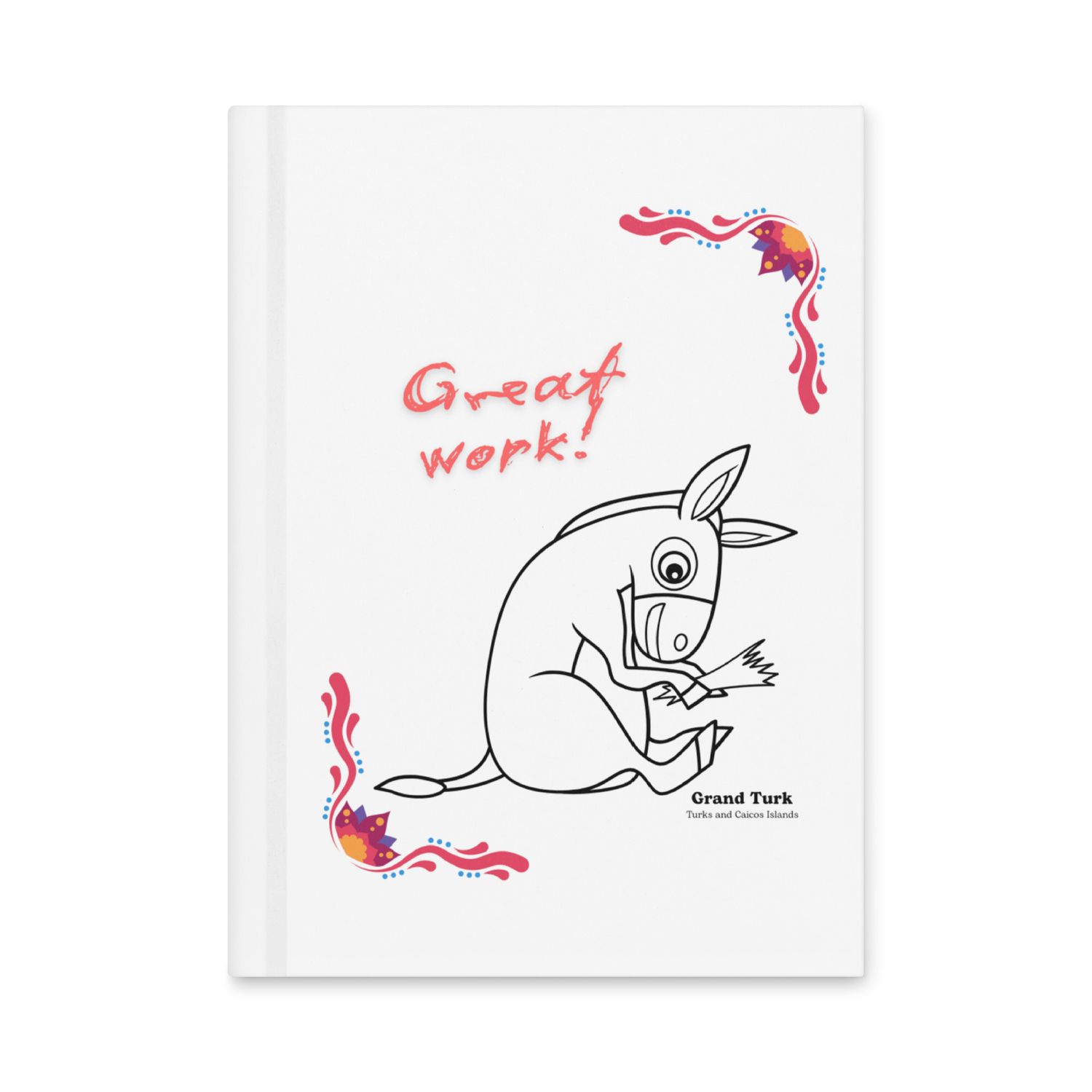 Hardcover Journal Matte: Great Work!/GDT/TCI