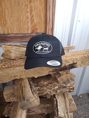 Adult Trucker Hat Black Patch