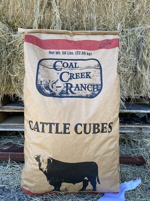 Coal Creek Ranch 20% Cattle Cubes