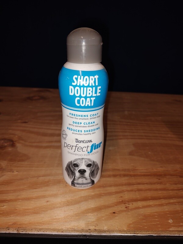 Tropiclean Short Double Coat Shampoo 16 oz