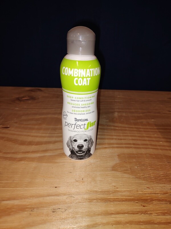 Tropiclean Combination Coat Shampoo 16 oz