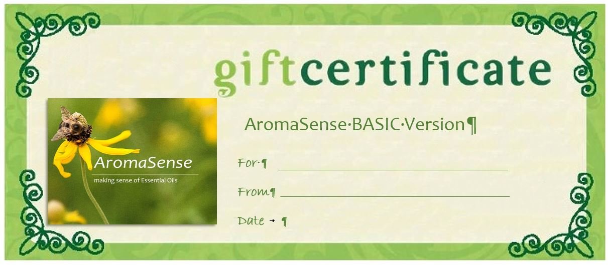 AromaSense BASIC Version GIFT AromaSense BASIC Version GIFT