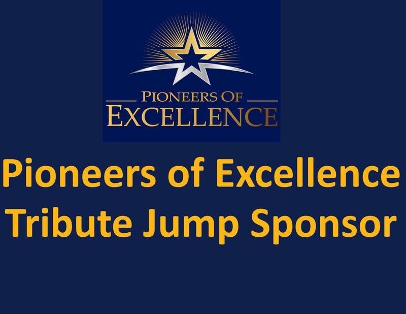 Pioneers of Excellence Tribute Jump Sponsor