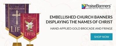 church banner stands