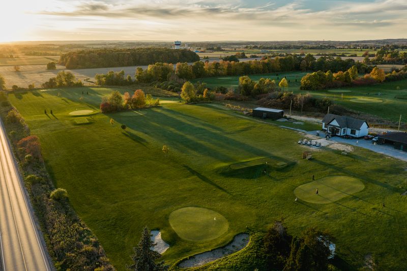 golf lesson, driving range, golf