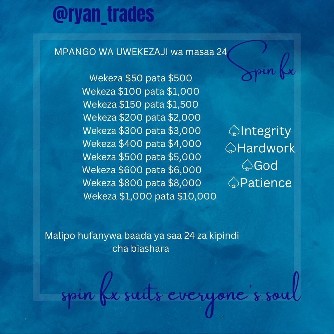 Investment plan