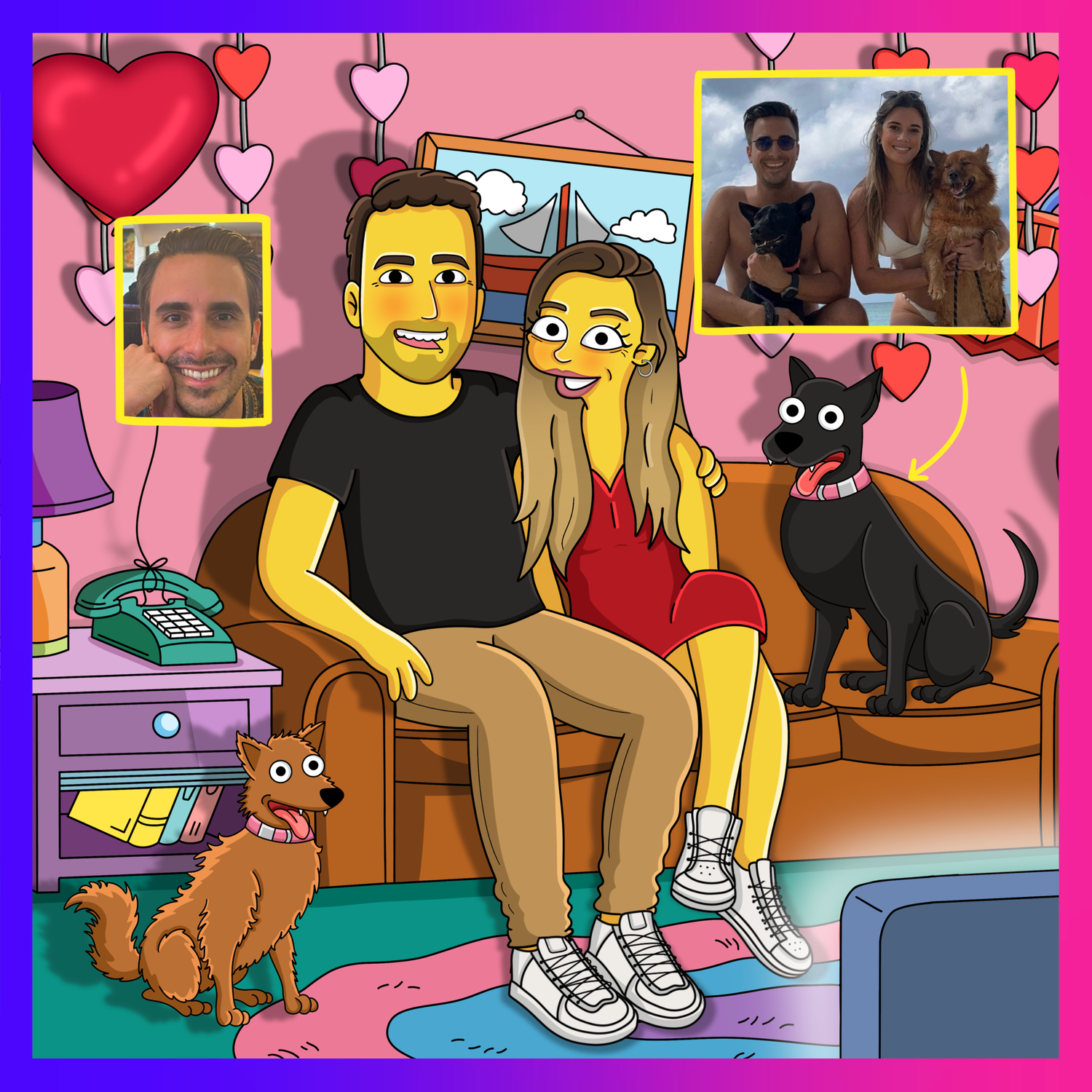 Портрет The Simpsons