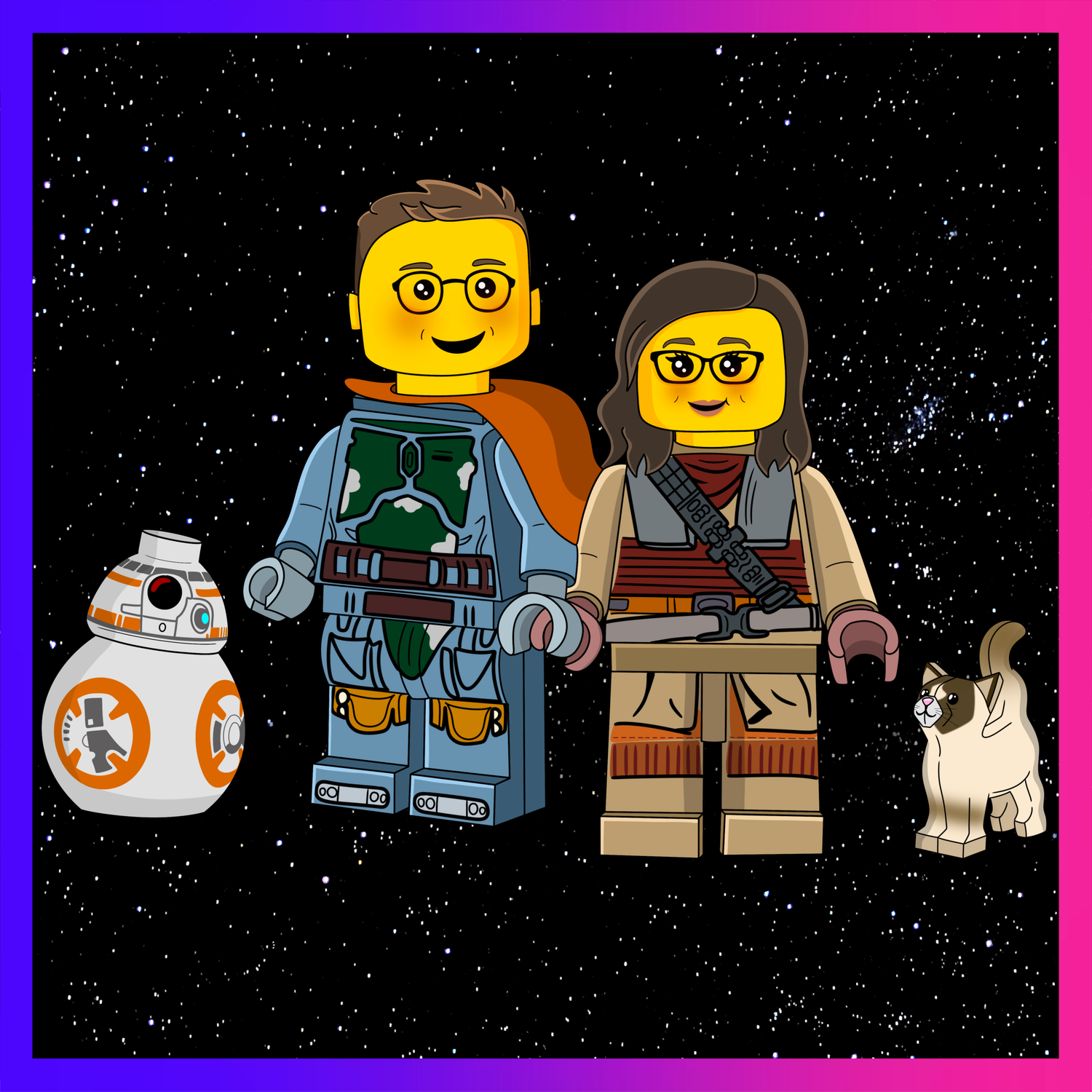 Портрет LEGO