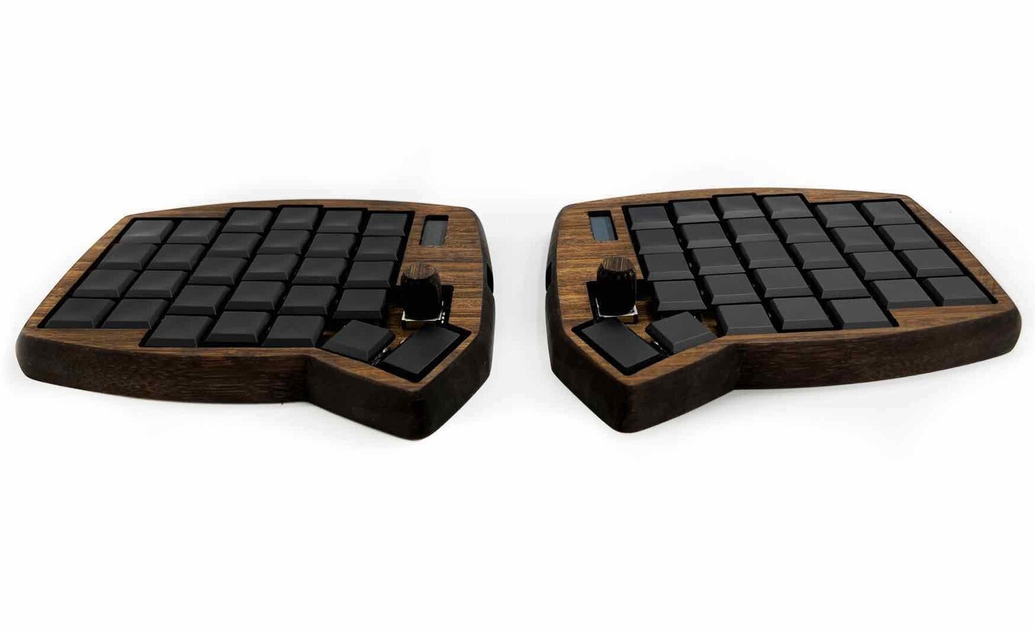 Black Low profile chocolate 1350 Keycaps Pack for Sofle