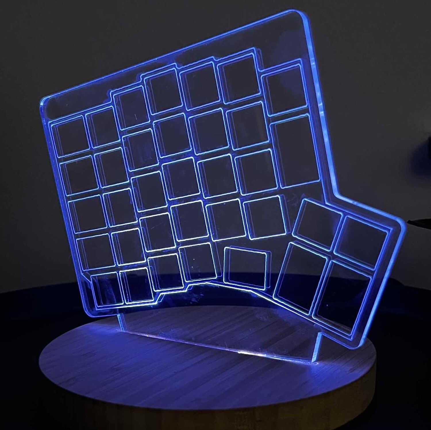 Lamp RGB with Mechanical Keyboard Fans