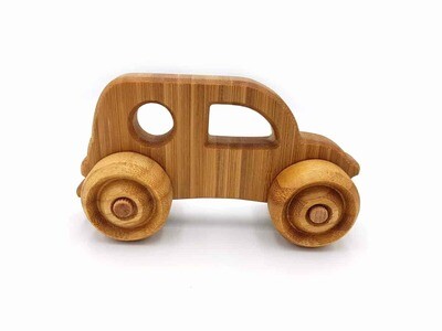 Wooden Bamboo Toy Car (eco toys) - SUV