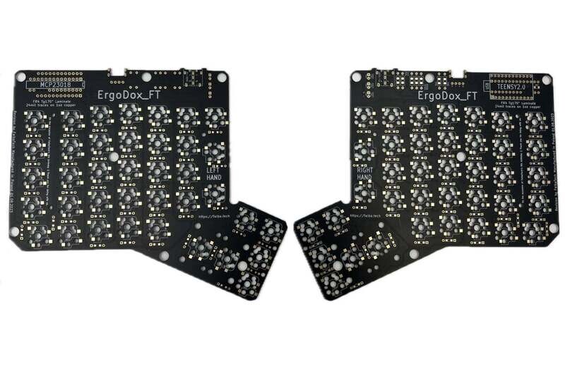 ErgoDox FT PCB Electrical Boards (Set of 2)