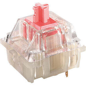 YamPAD Key Switch Pack RGB Cherry MX Silent Red (Plate Mount)