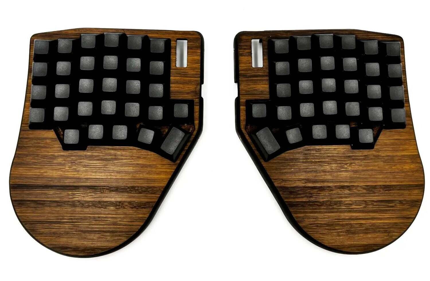 Sofle v1 FullHand Bamboo Wood Case with oil finish ver. 2