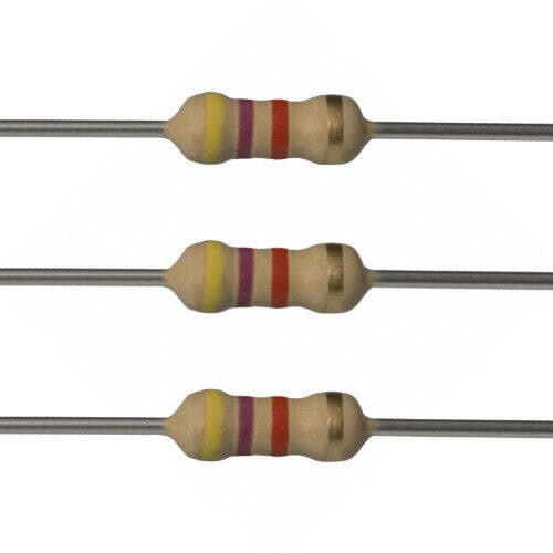 Resistors (THT) 4,7kΩ set of 3