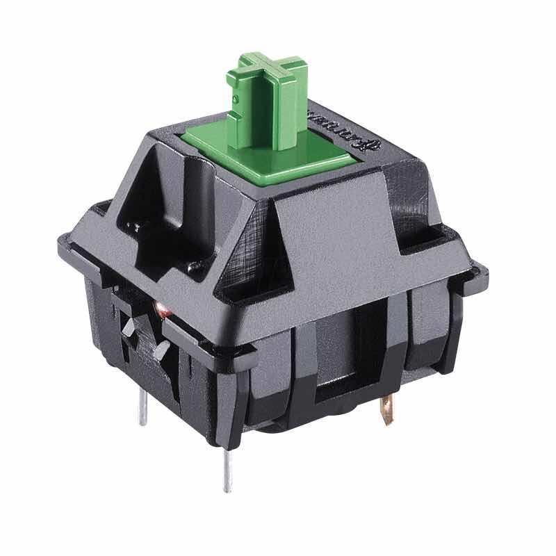 YamPAD Key Switch Pack Cherry MX Green clicky (Plate Mount)
