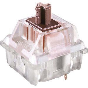 REDOX / ErgoDash Key Switch Pack RGB Cherry MX Brown (Plate Mount)