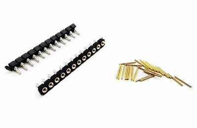 Pair of low profiles socket for arduino micro pro / teensy 2.0