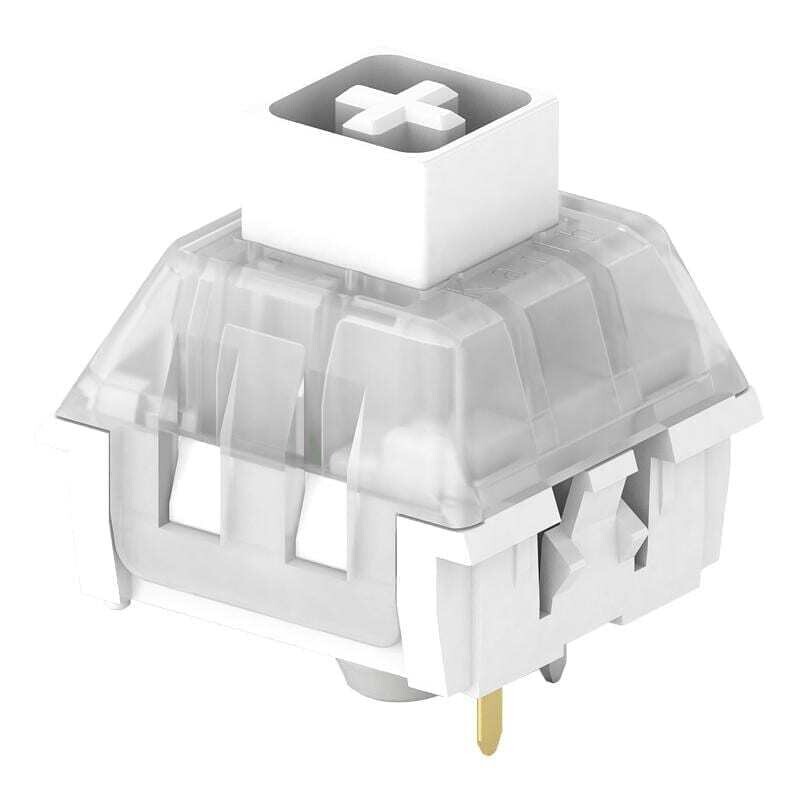 Atreus42 / HeliDox (corne) Key Switch Pack Kailh White Box Clicky (Plate Mount)