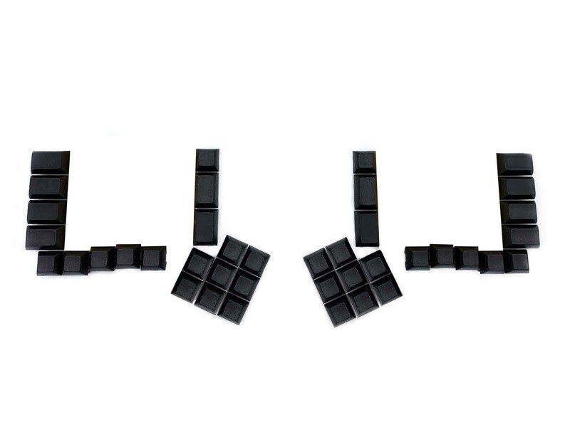 DSA KeyCaps (left &amp; right keyboards) ErgoDox - 80 key (modifier set)