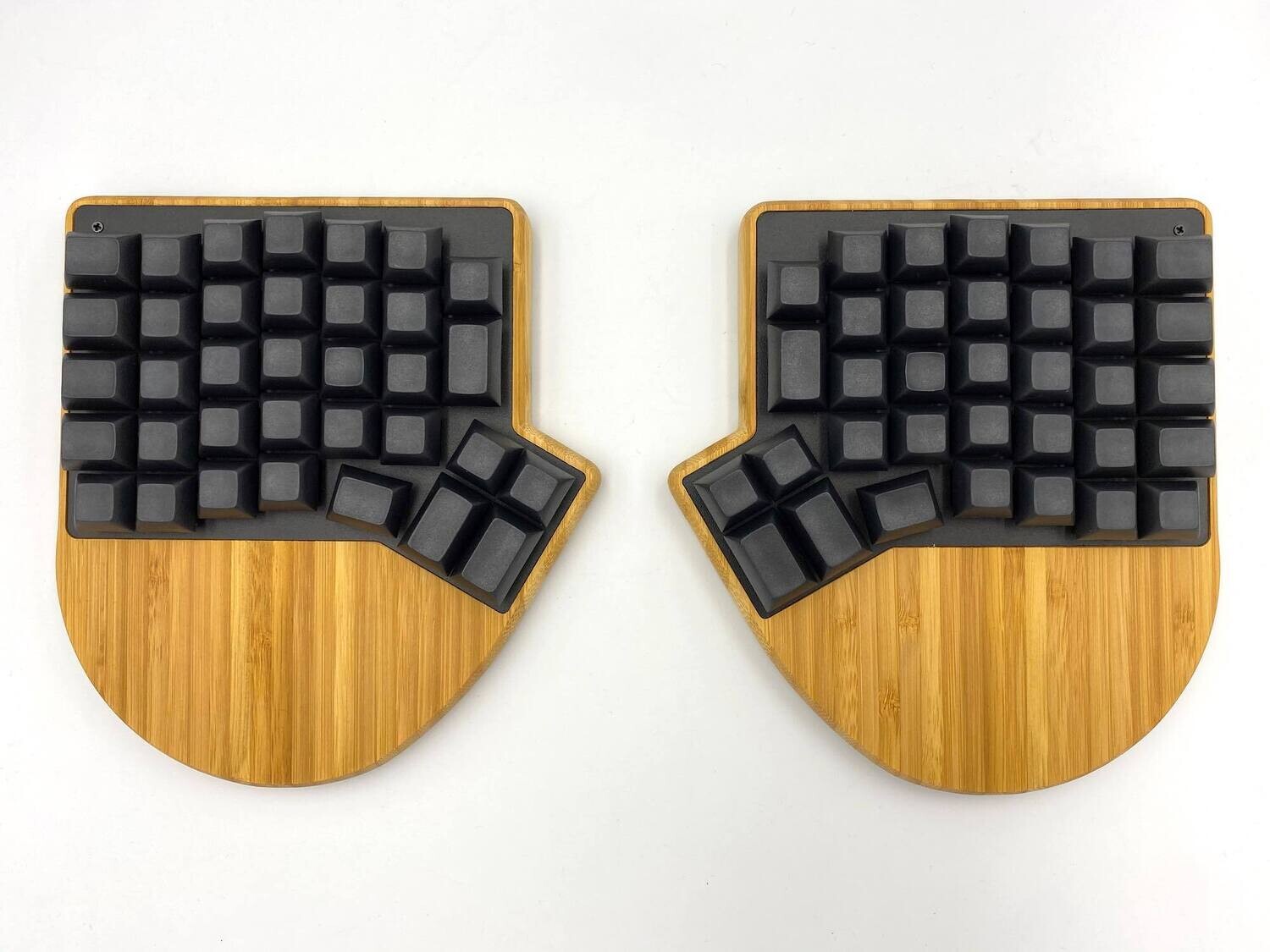 REDOX Wireless FullHand Bamboo Wood Case (steel plate) ver. 2