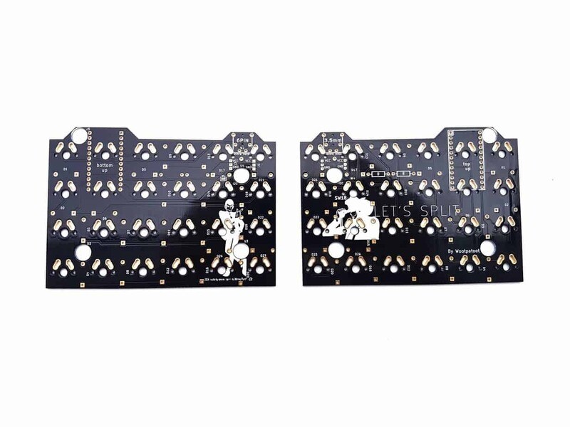 Let&#39;s Split PCB Electrical Boards set of 2