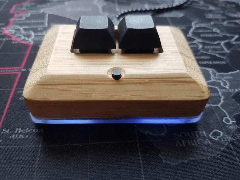FTmini_RGB  Keyboard 3key for OSU ver1. (bamboo)