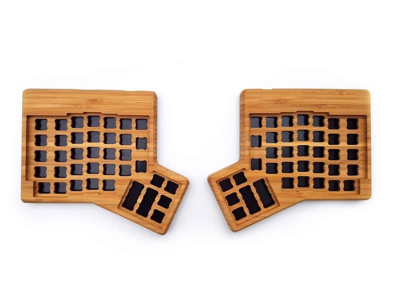 B-stock ErgoDone Standard LIFT Bamboo Wood Case with oil finish